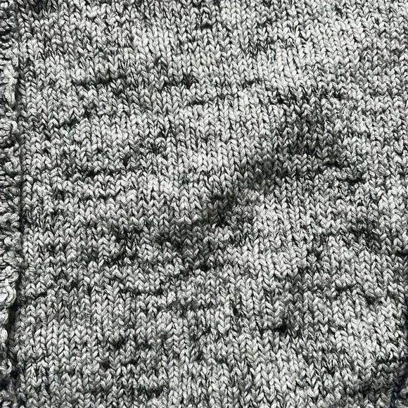 Monk & Lou | Grey cotton and wool blend knit cardigan - Picture 3 of 10